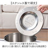 水飲み器 給水器 3L 大容量 通販 ボウル 食器 水入れ 水飲み 浮き蓋式 浮き蓋 犬用食器 犬用 猫用食器 猫用 水やり用品 ステンレス製 ステンレス 犬 いぬ イヌ 猫 ネコ ねこ シンプル