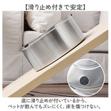 水飲み器 給水器 3L 大容量 通販 ボウル 食器 水入れ 水飲み 浮き蓋式 浮き蓋 犬用食器 犬用 猫用食器 猫用 水やり用品 ステンレス製 ステンレス 犬 いぬ イヌ 猫 ネコ ねこ シンプル