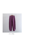 コットンリネン バルーンパンツ 通販 サルエルパンツ ワイドパンツ イージーパンツ ズボン パンツ ボトムス レディース メンズ ウェストゴム 総ゴム ポケット 体型カバー 綿麻キャンバス