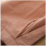 コットンリネン バルーンパンツ 通販 サルエルパンツ ワイドパンツ イージーパンツ ズボン パンツ ボトムス レディース メンズ ウェストゴム 総ゴム ポケット 体型カバー 綿麻キャンバス