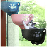 猫 ハンモック 窓 通販 猫ハンモック 猫用ハンモック ベッド ウィンドウベッド ウインドウベッド ペット用 ペット 窓用 吸盤型 テラス 窓貼付け 日向ぼっこ 昼寝 キャット ネコ ねこ