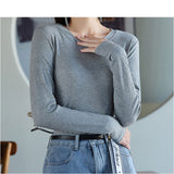 インナー レディース 長袖 通販 シャツ Tシャツ ロンT ロングTシャツ トップス カットソー 肌着 下着 クルーネック 吸湿性 通気性 重ね着 無地 シンプル 通勤 通学 お出かけ アウトドア