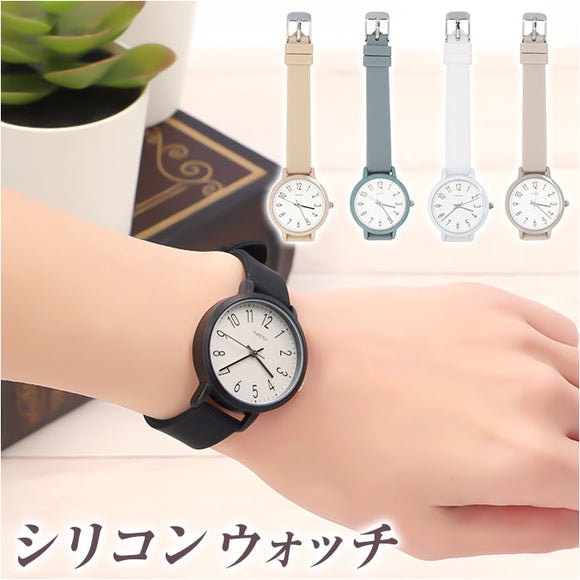 腕時計 レディース 見やすい 通販 ベルトウォッチ 腕 時計 シリコンバンド かわいい おしゃれ カジュアル シンプル アナログ 通勤 通学 女性 女の子 中学生 高校生 20代 30代 40代 受験