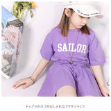 セットアップ キッズ 半袖 通販 ショートパンツ 半袖 女の子 男の子 上下セット 子供服 カジュアル 子供 服 韓国 春 秋 キッズ ジュニア ユニセックス 男児 女児 トップス