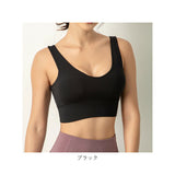 ヨガウェア ブラトップ 通販 トップス レディース おしゃれ カップ付き ホールド 崩れにくい スポーツブラ 伸縮性 ストレッチ Sサイズ Mサイズ Lサイズ ブラック ネイビー カーキ