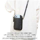 スマホポーチ 本革 レディース 通販 スマホショルダーケース スマホバッグ スマホショルダーバッグ スマホショルダーポーチ 入れたまま ミニショルダーバッグ リール付き 財布