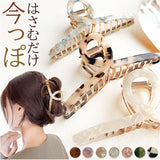 ヘアアクセサリー ヘアクリップ べっ甲 ヘアアクセ 通販 バンスクリップ 髪留め 髪飾り ヘッドアクセ ヘアピン 大きめ ヘアアレンジ アクセント まとめ髪 超軽量 軽い 軽量