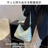 ショルダーバッグ レディース 通販 肩掛けカバン ポップコーン バッグ 肩掛け バック おしゃれ ショルダーバック ミニバッグ ミニバック 小さめ 布 鞄 きれいめ ポコポコ ぽこぽこ 大人
