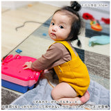 ベビー服 ロンパース 通販 ニットロンパース ベビーロンパース オールインワン ベビー服 子供服 コットン 綿 シンプル 無地 ニット あったか お出かけ 外出 ナチュラル 秋 冬 女の子