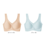 ブラジャー 涼しい ノンワイヤー 通販 ノンワイヤーブラ シームレスブラジャー ノンワイヤーブラジャー ノン ワイヤー ブラ 楽 着やすい リラックスブラ シームレス 痛くない ナイトブラ