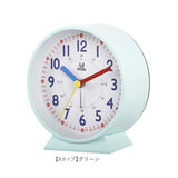目覚まし時計 子供 通販 知育時計 置時計 アラーム 時計 とけい アラームクロック 電池式 目覚し時計 めざまし時計 ライト 発光 勉強 かわいい おしゃれ シンプル アナログ 誕生日 お祝い