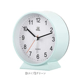 目覚まし時計 子供 通販 知育時計 置時計 アラーム 時計 とけい アラームクロック 電池式 目覚し時計 めざまし時計 ライト 発光 勉強 かわいい おしゃれ シンプル アナログ 誕生日 お祝い