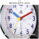 目覚まし時計 子供 通販 知育時計 置時計 アラーム 時計 とけい アラームクロック 電池式 目覚し時計 めざまし時計 ライト 発光 勉強 かわいい おしゃれ シンプル アナログ 誕生日 お祝い