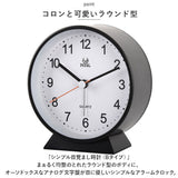 目覚まし時計 子供 通販 知育時計 置時計 アラーム 時計 とけい アラームクロック 電池式 目覚し時計 めざまし時計 ライト 発光 勉強 かわいい おしゃれ シンプル アナログ 誕生日 お祝い