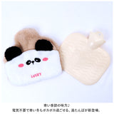 湯たんぽ 注水式 かわいい フェイス ミニ 通販 ゆたんぽ 小型 お湯入れ 電気不要 カバー 外せる はずせる 携帯 ポータブル 防寒 あったか 暖かい 温かい キッズ 子ども 子供 こども