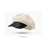 帽子 レディース 秋冬 キャスケット 通販 キャス ぼうし キャップ 防寒 防風 暖かい 日よけ ウール つば シンプル 無地 通勤 通学 旅行 お出かけ カジュアル ベレー帽 かっこいい