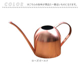 じょうろ おしゃれ 室内 通販 水やり 植物 水差し ジョウロ 園芸 ガーデニング用品 観葉植物 ジョーロ 園芸用 ガーデニング 500ml スリム かわいい 金属 ステンレス じょーろ オシャレ