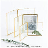 フォトフレーム 写真立て 2面 通販 写真たて ツインフレーム 2L ペアフレーム ペア 写真 フォト 真鍮 金属 ガラス 2枚 メタル フレーム 高級 アンティーク かわいい おしゃれ ギフト