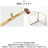 フォトフレーム 写真立て 2面 通販 写真たて ツインフレーム 2L ペアフレーム ペア 写真 フォト 真鍮 金属 ガラス 2枚 メタル フレーム 高級 アンティーク かわいい おしゃれ ギフト