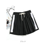 短パン レディース 通販 ショートパンツ サイドライン ショーパン ショート パンツ ボトムス ズボン ルームウエア 部屋着 ダンス チア ジム フィットネス ヨガ スポーツ ランニング 海 夏