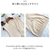 レディース ニット ベスト 通販 重ね着 レイヤード プルオーバー 普段着 Vネック 伸縮性 無地 スリット入り トップス シンプル カジュアル 春 秋 冬 通学 制服 学生 韓国 お出掛け