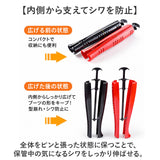 ロングタイプ 通販 ブーツスタンド シューキーパー シューズキーパー ロングブーツ用 レインブーツ用 ニーハイブーツ 乗馬ブーツ 型崩れ防止 簡易ホルダー バネ式キーパー 自立スタンド
