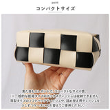 ティッシュケース レザー 市松模様 通販 ティッシュボックス ティッシュカバー ティッシュ ケース ボックス 撥水 高級感 皮革 上品 車 後部座席 デザイン リビング テーブル おしゃれ