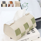 ティッシュケース レザー 市松模様 通販 サドルレザー ティッシュボックス ティッシュカバー ティッシュ ケース ボックス 撥水 高級感 皮革 上品 車 後部座席 リビング テーブル おしゃれ