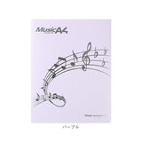 楽譜入れ ファイル A4 6枚 通販 楽譜入れファイル a4 楽譜ファイル バンドファイル 楽譜用ファイル ミュージックファイル 書き込み 見開き 長い楽譜 書き込める 楽譜 楽譜用 楽器 収納