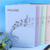 楽譜入れ ファイル A4 6枚 通販 楽譜入れファイル a4 楽譜ファイル バンドファイル 楽譜用ファイル ミュージックファイル 書き込み 見開き 長い楽譜 書き込める 楽譜 楽譜用 楽器 収納
