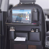 車用 収納ポケット 後部座席 通販 シートバックポケット 後部座席用 カー用品 後部座席収納 汚れ防止 大容量 ドリンクホルダー 折り畳みテーブル 車内収納 車用品 コンパクト 収納