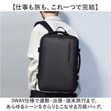 ビジネスリュック メンズ 通販 ビジネスバッグ バックパック ビジネスバック リュック 2way メンズリュック バッグ バック かばん ビジネス 出張 通勤 軽量 軽い 通学 多機能リュック