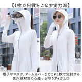 ラッシュガード ロング丈 接触冷感 レディース 通販 ロングパーカー パーカー 紫外線対策 女性 大人 女子 uvカット 体型カバー 長袖 夏 uvパーカー 薄手 ひんやり 指穴付き 水着 速乾