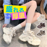 厚底スニーカー 厚底靴 通販 厚底シューズ スニーカー レディース おしゃれ 可愛い 通勤 通学 歩きやすい ウォーキングシューズ 厚底 軽量 カジュアル レディースシューズ きれいめ