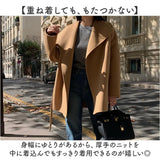 コート レディース 冬 通販 ショト丈 ミドル きれいめ ベルト付き 秋冬 おしゃれ 大人 かわいい 通勤 OL オフィス ビジネス シンプル ベーシック 暖かい あったか 30代 40代 50代