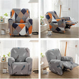 リクライニングチェア カバー 一人掛け 通販 ソファカバー 肘付き リクライニングチェアカバー マッサージチェアー 椅子カバー いす イス 傷防止 キズ防止 ポケット付き 1人掛け 一人用