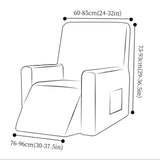 シングルソファーカバー 交換 通販 ソファカバー 一人掛け リクライニングチェアカバー 椅子カバー マッサージチェアー いす イス ポケット付き サイドポケット 1人掛け 一人用 汚れ防止