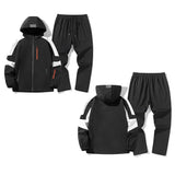 マウンテンパーカー 上下セット 通販 ウインドブレーカー ジャケット ジャンパー 登山服 スポーツウェア パンツ セットアップ ジップアップ フード付き フード 上下 セット メンズ