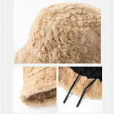 バケットハット レディース 冬 通販 バケハ ふわふわ もこもこ帽子 ハット 帽子 イヤーマフ 耳当て 耳あて 防寒 おしゃれ オシャレ 女性 学生 かわいい 可愛い カジュアル 冬小物