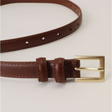 レディース ベルト 細め 通販 細ベルト 革ベルト 本革ベルト レザーベルト レディースベルト 細い 本革 本皮 ファッション小物 シンプル ビジネス スーツ オフィス ジーンズ おしゃれ