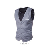 ベスト メンズ スーツ 通販 スーツベスト チョッキ ジレ ウェストコート ジレベスト スリム フォーマル ビジネス オフィス 結婚式 二次会 成人式 紳士 男性用 春秋 秋冬 大きいサイズ