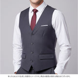 ベスト メンズ スーツ 通販 スーツベスト チョッキ ジレ ウェストコート ジレベスト スリム フォーマル ビジネス オフィス 結婚式 二次会 成人式 紳士 男性用 春秋 秋冬 大きいサイズ
