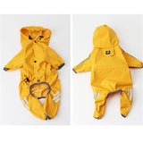 犬 レインコート 通販 ドッグウェア 犬服 カッパ 犬用 レインウェア 犬の服 ペット服 フード付き 雨の日 雨具 梅雨対策 お出かけ お出掛け お散歩 軽量 着せやすい 小型犬 中型犬