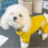 犬 レインコート 通販 ドッグウェア 犬服 カッパ 犬用 レインウェア 犬の服 ペット服 フード付き 雨の日 雨具 梅雨対策 お出かけ お出掛け お散歩 軽量 着せやすい 小型犬 中型犬