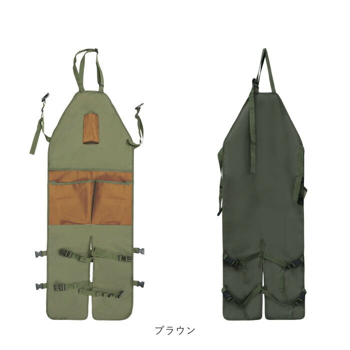 草刈り エプロン サロペット 通販 サロペットエプロン ガーデニング 園芸 家庭菜園 農作業 作業着 メンズ おしゃれ 前掛け つなぎ 草刈り用 ベルト diy 草刈エプロン 大容量 ポケット付き