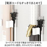ヘアアイロン ホルダー 壁掛け 通販 ヘアアイロンホルダー ヘアアイロン収納 ヘアアイロン置き場 壁掛けホルダー 収納ホルダー 収納ラック 洗面収納 シンプル おしゃれ
