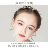 ヘアアクセサリー キッズ 通販 子供用 女の子 カチューシャ フォーマル 結婚式 発表会 アクセサリー キラキラ ヘッドドレス ヘアアクセ 髪飾り 華やか かわいい おしゃれ フラワーガール