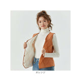 インナーベスト レディース 中綿 裏起毛 通販 ベスト 中綿ベスト 防寒ベスト インナーダウン ボアベスト 暖かい 前開き 軽量 vネック チョッキ 防寒グッズ ジレ おしゃれ 秋冬