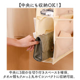 ウォールポケット両面収納 下着 バッグ 通販 収納ポケット ポケット 吊り下げ収納 吊り下げ ラック ハンガー式 メッシュ 通気性 洗える 仕切り 靴下 衣類 ブラジャー 小物 ハンカチ