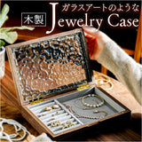 ジュエリーケース 木製 通販 アクセサリーケース コスメボックス メイクボックス 収納ケース コスメケース 小物収納 小物入れ ケース アクセサリー 収納 北欧 コスメ シンプル プレセント